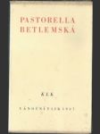 Pastorella betlemská - náhled