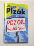 Pozor padání skal - náhled