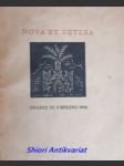 NOVA ET VETERA - svazek 32 v březnu 1919 - náhled