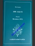 Encyklika " spe salvi - o křesťanské naději " - benedikt xvi. - náhled