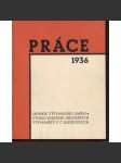 Práce 1936 Sborník výtvarného umění [4x grafika Karel Štika -linoryt] - náhled