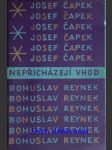 Nepřicházejí vhod - čapek josef / reynek bohuslav - náhled