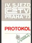 Protokol IV. sjezdu ČSTV - náhled