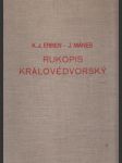 Rukopis královédvorský - náhled