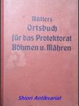 Müllers Ortsbuch für das Protektorat Böhmen und Mähren - MÜLLER Friedrich - náhled