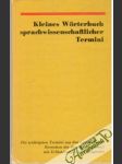 Kleines Wörterbuch sprachwissenschaftlicher Termini - náhled