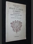 Píseň o lásce a smrti korneta Kryštofa Rilka - náhled