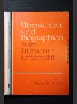 Übersichten und biographien zum Literaturunterricht Klasse 8 - 10 - náhled