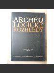 Archeologické rozhledy. Ročník LIX. 2007. Sešit 3 [archeologie] - náhled