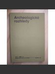 Archeologické rozhledy. Ročník XLV. 1993. Sešit 4 [archeologie] - náhled