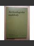 Archeologické rozhledy. Ročník XLIX. 1997. Sešit 4 [archeologie] - náhled