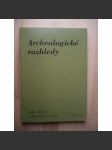 Archeologické rozhledy. Ročník XLIX. 1997. Sešit 4 [archeologie] - náhled