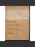 Časopis Národního muzea 1827-1956, svazek I. Systematický seznam - náhled