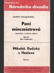 Paní  mincmistrová  - náhled