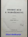 Osobní bůh a náboženství - jež cyril t.j. - náhled