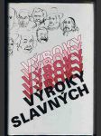 Výroky slavných - náhled