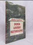 Deník Leošky Kutheilové - náhled