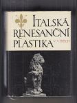 Italská renesanční plastika - náhled