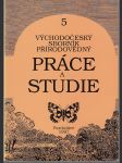 Východočeský sborník přírodovědný / 5 - Práce a studie - náhled