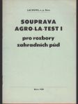 Souprava AGRO-LA-TEST I pro rozbory zahradních půd - náhled