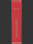 Mateřídouška - konvolut 1971 - 1979 - 28 čísel časopisu - svázáno - náhled