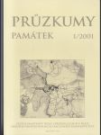 Průzkumy památek  I/ 2001 - náhled