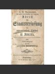 Abriss der Staatsverfassung der vornehmsten Länder in Amerika [geografie; zeměpis; staré tisky; USA; Karibik; Jižní] - náhled