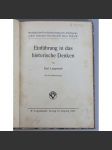 Einführung in das historische Denken ["Úvod do historického myšlení"; dějiny, historie; filozofie, teorie dějin; umění] - náhled