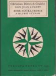 Don juan a faust / žert, satira, ironie a hlubší význam - náhled