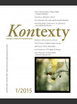 Kontexty 1 / 2015 - náhled