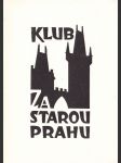 Zprávy Klubu za starou Prahu: Sborník za léta 1972-1977 - náhled