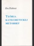 Teória katechetickej metodiky - náhled