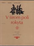 V šírom poli rokyta II. Balady a iné epické piesne - náhled