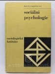 Sociální psychologie - náhled