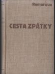 Cesta zpátky - náhled