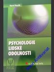 Psychologie lidské odolnosti - paulík karel - náhled