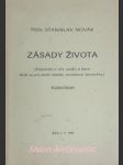 Zásady života - novák stanislav - náhled