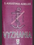 Vyznania - sv. aurelius augustinus - náhled