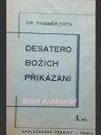 Desatero božích přikázání i-ii - tóth tihamér - náhled