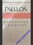 Byzantské letopisy - psellos michael - náhled