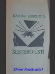 Šestero ústí - povídky - edschmid kasimir - náhled