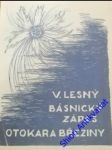 Básnický zápas otokara březiny - lesný vincenc - náhled