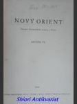 NOVÝ ORIENT - Časopis Orientálního ústavu v Praze - Ročník VI. - Kolektiv autorů - náhled