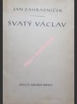 Svatý václav - zahradníček jan - náhled