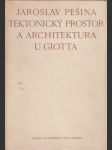 Tektonický prostor a architektura u Giotta - náhled