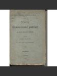 Vývoj živnostenské politiky na sněmě království Českého (1896) - náhled