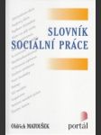 Slovník sociální práce - náhled