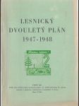 Lesnický dvouletý plán 1947-1948 - náhled