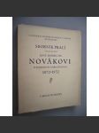 Sborník prací věnovaných Janu Bedřichu Novákovi k šedesátým narozeninám 1872 - 1932 [Jan Bedřich Novák, archivnictví, sborník] - náhled