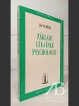 Základy lékařské psychologie - náhled